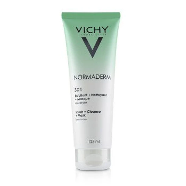 Vichy Normaderm 3 en 1 Limpiador Ex foliante x 125 ml 