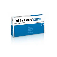 Tol 12 10.000 Complejo B x 3 Ampollas