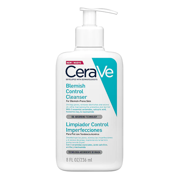 Cerave Limpiador Control Imperfecciones x 236 ml 