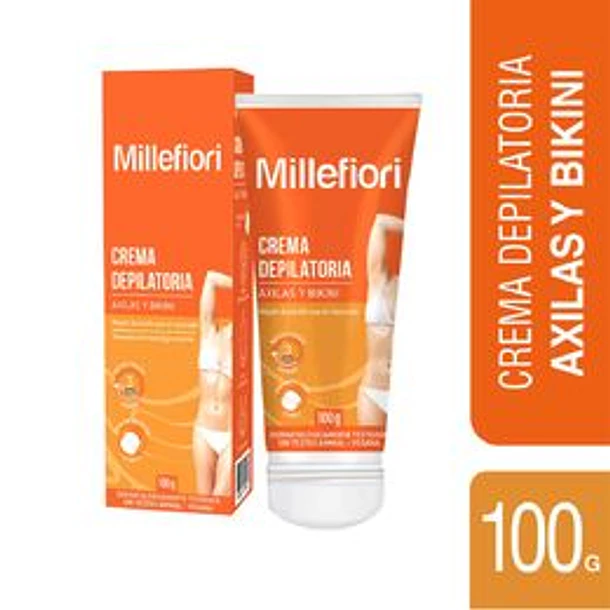 Millefiori Care Crema Depilatoria Curvy Axilas y Rebaje M/Karite P/Sensible 100g 
