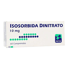 Isosorbide Dinitrato 10 mg x 60 Comprimidos