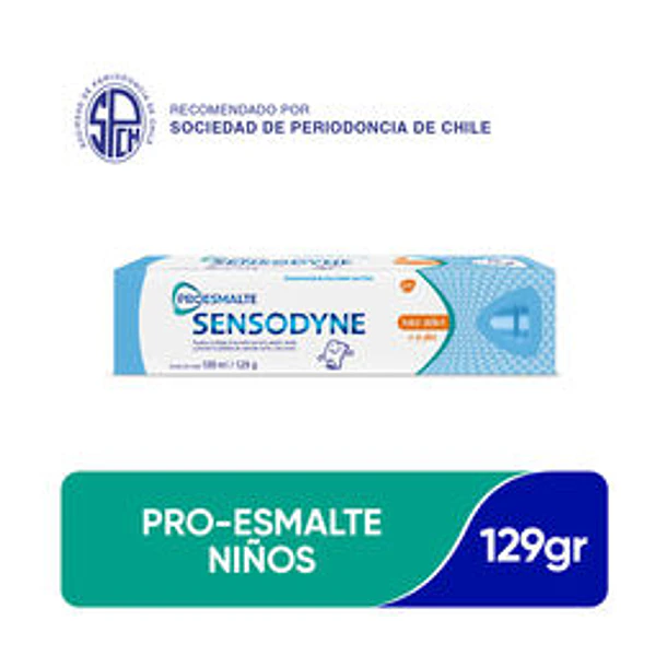 Sensodyne Crema Dental Proesmalte Niño 6-13 Años x 94 gr Frutilla 