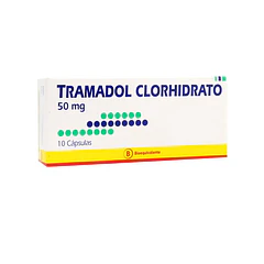 Tramadol Clorhidrato 50mg x 10 Cap