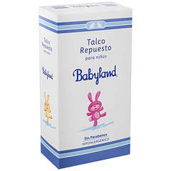 Babyland Talco para Niños Repuesto 200 Gramos