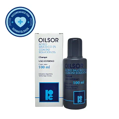 Oilsor Champu Ácido Salicilico 2% Coaltar Solución 5% - 100 ml