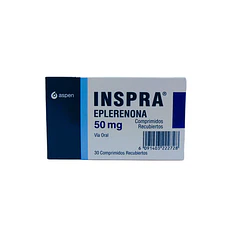 Inspra 50 mg x 30 Comprimidos Recubiertos