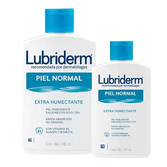Lubriderm Cr Piel Normal 400+120ml