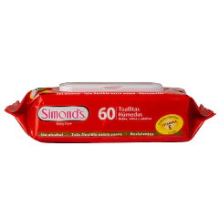 Simonds 60 Toallitas Humedas Vitamina e