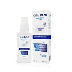 Oraldent 0,10% Enjuague Bucal S/Fluor 250ml