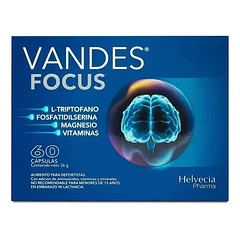 Focus Claridad Mental y Cognitiva - 60 Cápsulas