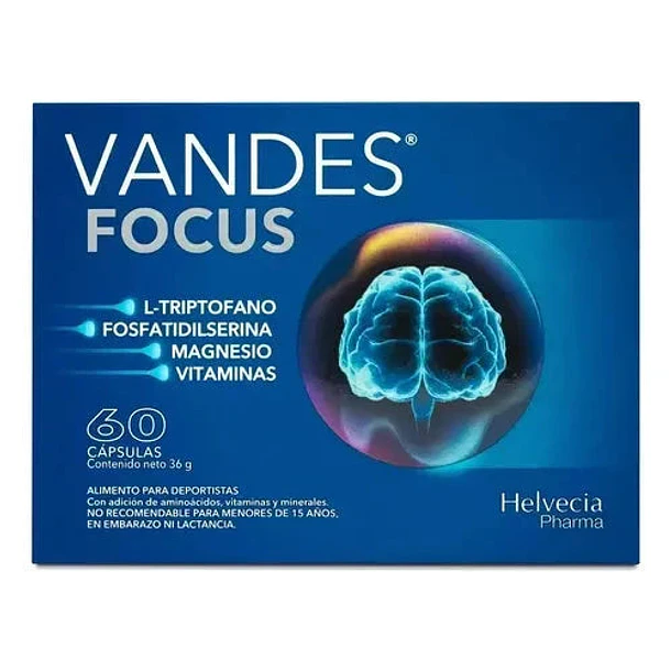 Focus Claridad Mental y Cognitiva - 60 Cápsulas 
