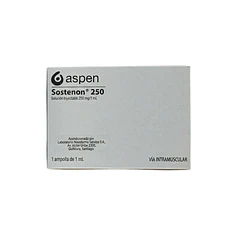 Sostenon Testosterona 250mg/ml Inyectable 1 Ampolla