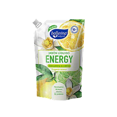 Ballerina Jabón Liquido Energy Bergamota & Limon x 750ml