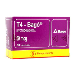 T4 50 mcg x 50 Comprimidos