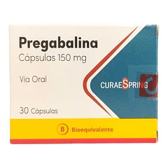 Pregabalina 150 mg 30 Cápsulas