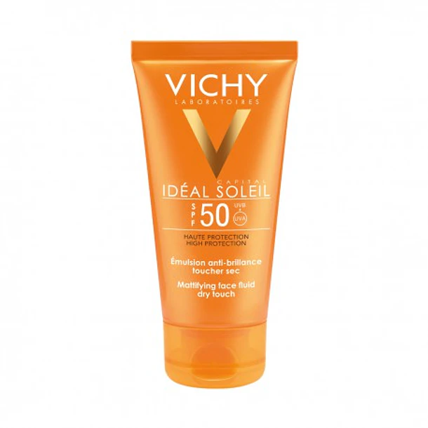 Vichycapital Soleil Creme Proteto de Rostro Seco 50+ 50ml 