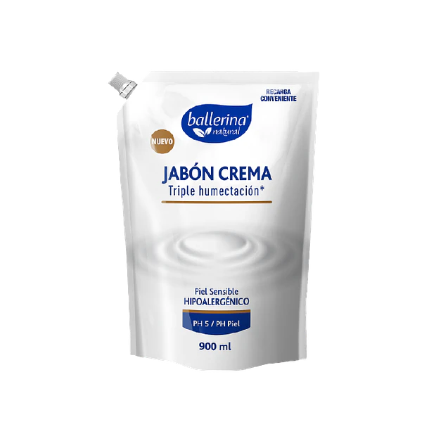 Ballerina Jabón Líquido Hipoalergénico x 350ml 