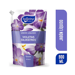 Ballerina Jabón Liquido Violetas Silvestres 750ml