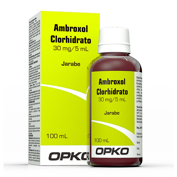 Ambroxol 30 mg/5ml Jarabe Adulto 100 ml 