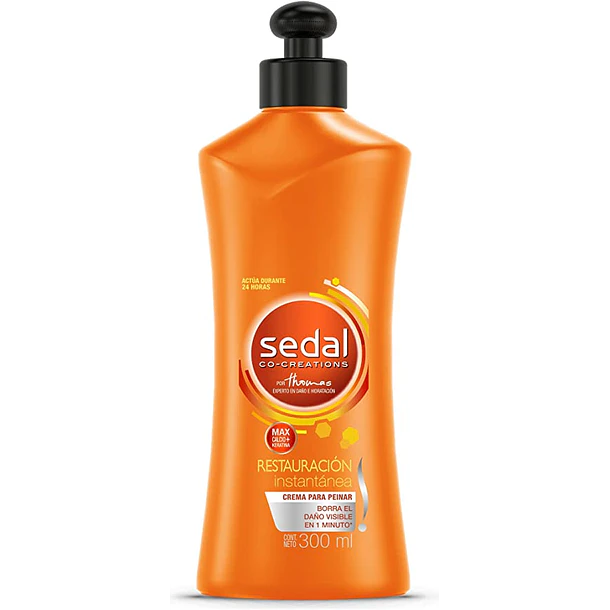 Sedal Crema Peinar 300ml Rest Instantanea 