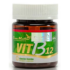 Vitamina B12 Cap x 60 Cap Green Medical