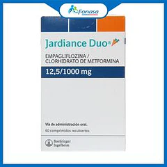 Jardiance Duo Com 12,5/1000mg x 60