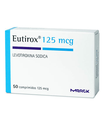 Eutirox 125mcg x 50 comprimidos