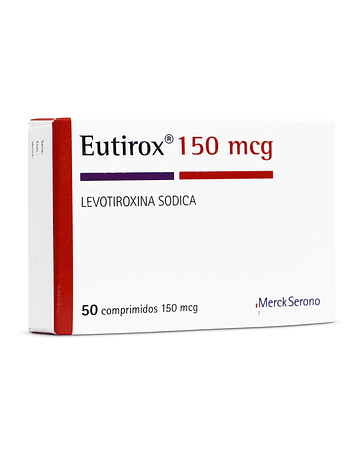 Eutirox 150 Mcg X50 comprimidos