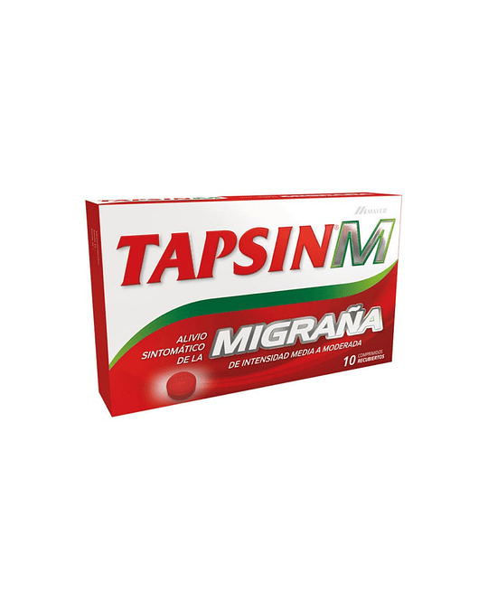 Tapsin Migraña 400 mg X10 Comprimidos