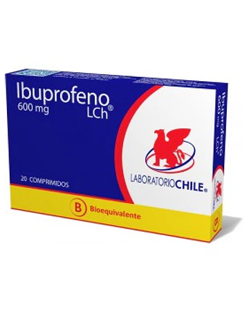 Ibuprofeno 600 mg X20 Comprimidos