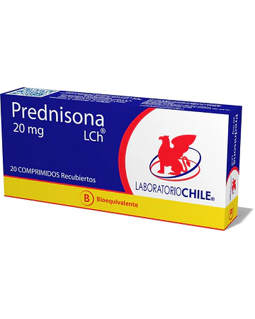 Prednisona 20 mg X20 Comprimidos