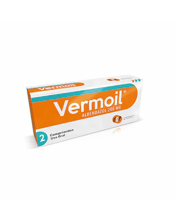 Vermoil 200 mg X2 Comprimidos