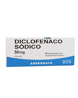 Diclofenaco 50 Mg X10 Comprimidos