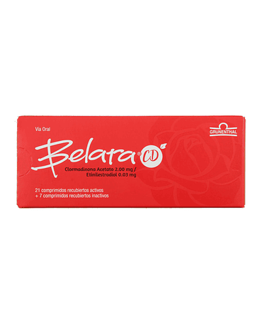 Belara CD x28 comprimidos