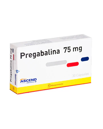 Pregabalina 75 mg X30 Capsulas