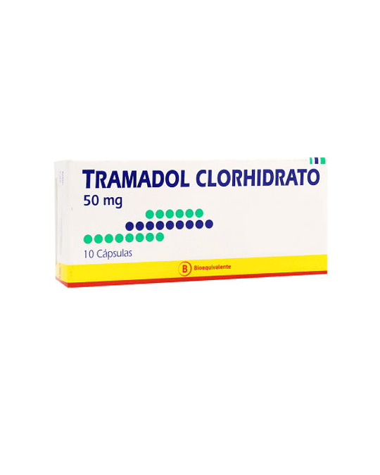 Tramadol 50 Mg X10 Capsulas