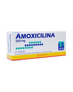 Amoxicilina 500 mg X21 Capsulas