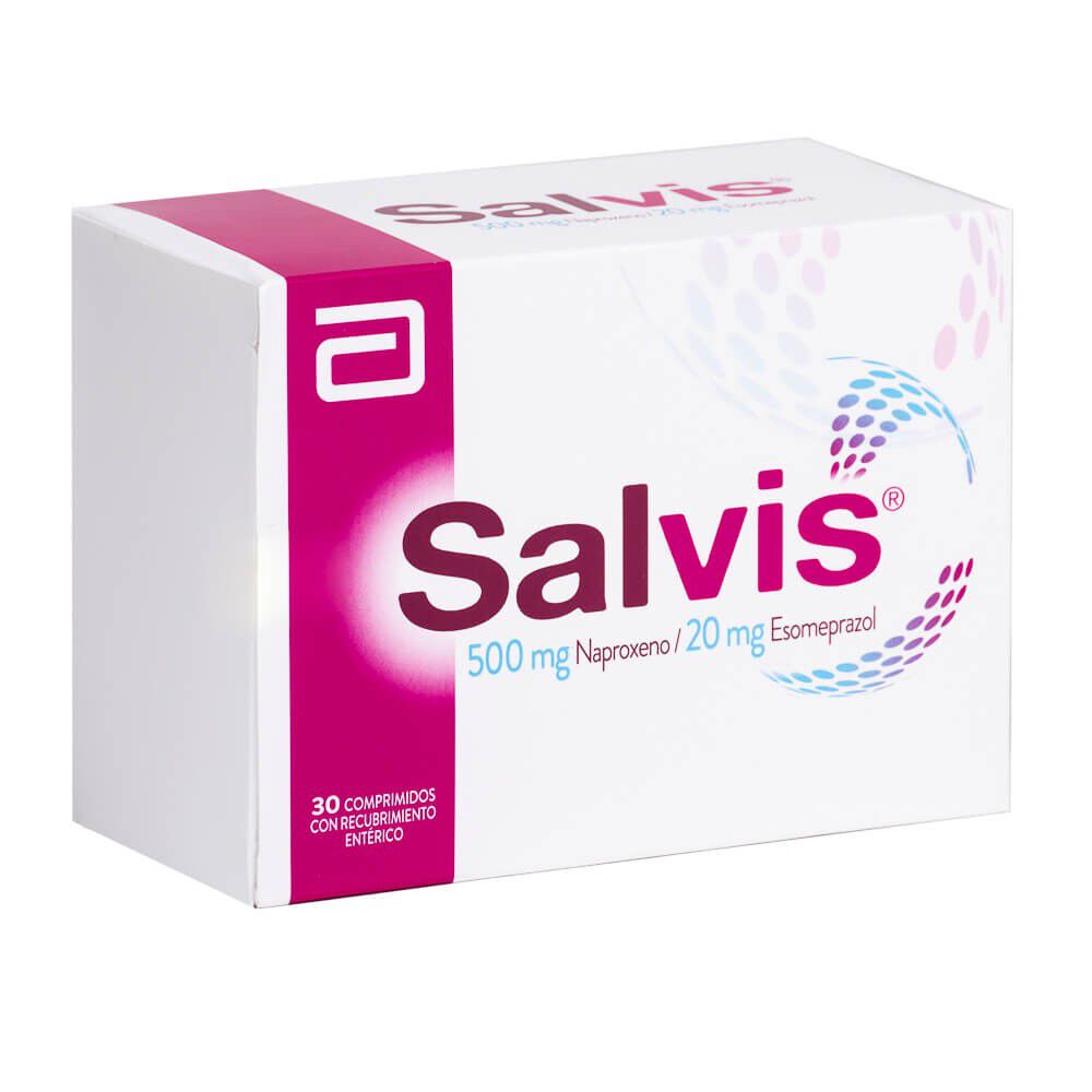 Salvis 500/20Mg X30 Comprimidos