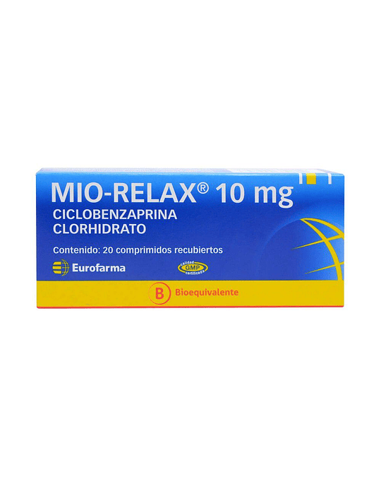 Mio-Relax 10 mg X20 Comprimidos