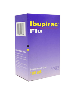 Ibupirac Flu No / Pseudoefedrina 2Mg/0.30Ml X100Ml Suspension