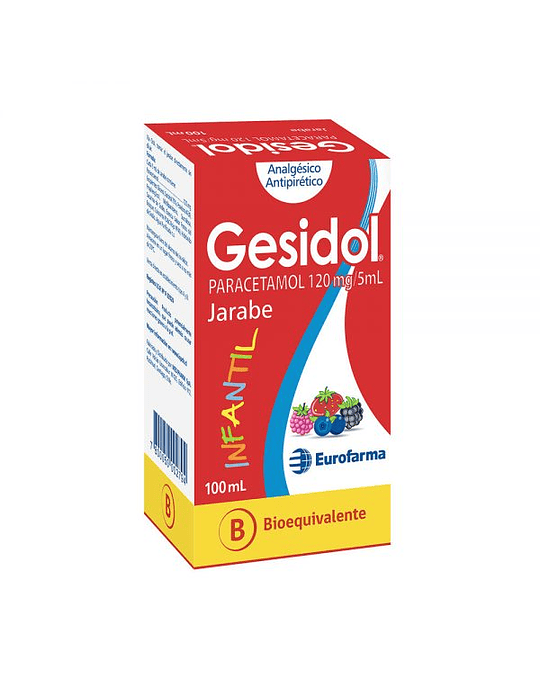 Gesidol Infantil 120 mg/5Ml 100Ml Jarabe