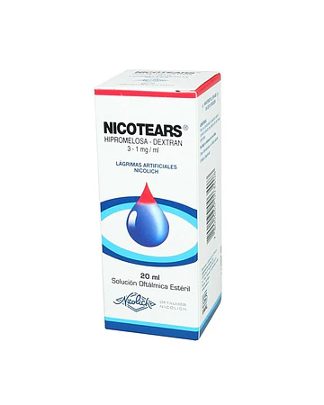 Nicotears X20Ml Solucion Oftalmica