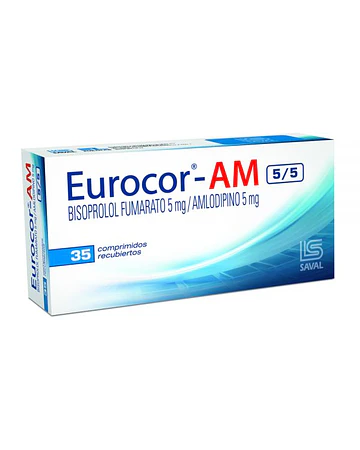 Eurocor AM 5/5 mg x 35 comprimidos