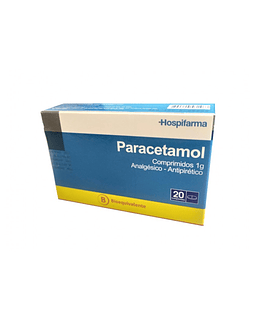Paracetamol 1 G X20 Comprimidos