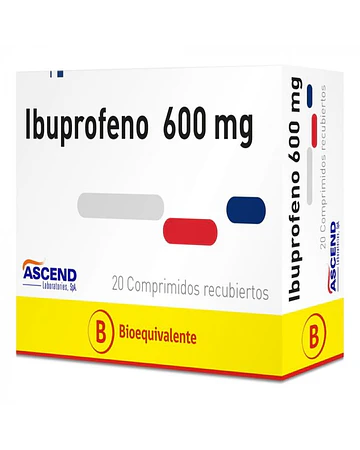 Ibuprofeno 600 mg X20 Comprimidos