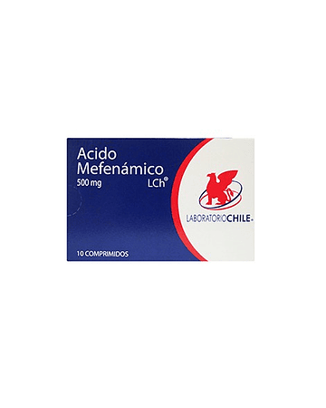 Acido Mefenamico 500 mg X10 Comprimidos