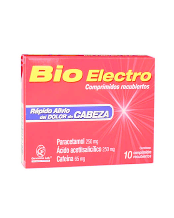 Bio Electro 250 mg X10 Comprimidos
