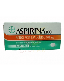 Aspirina Niño 100 mg X98 Comprimidos