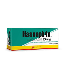 Hassapirin 500 mg X20 Comprimidos