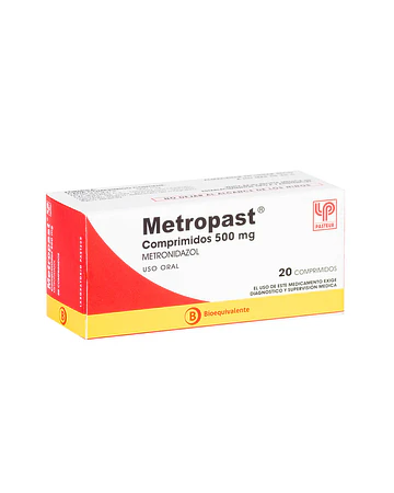 Metropast 500 mg X20 Comprimidos